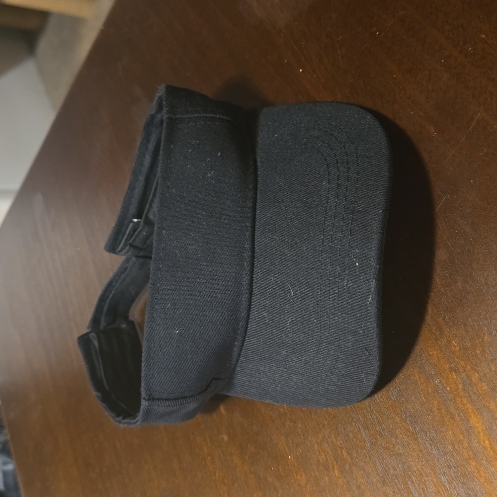 Ladies BlackVisor Hat
